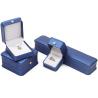 Buy cheap Newest Jewelry Package Blue Leather Crown Jewelry Box for Bracelet Pendant Necklace Ring from wholesalers