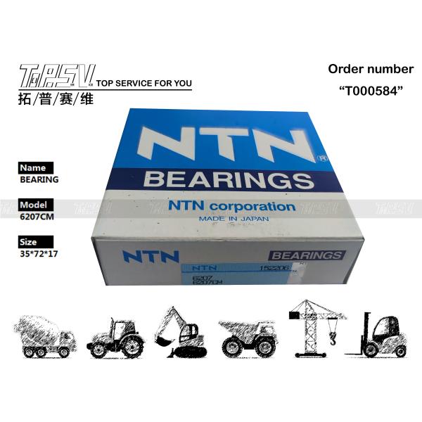 Buy cheap BB6207 6207CM Excavator Deep Groove Ball Bearing For Machinery Repair from wholesalers