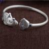 Buy cheap Sterling Silver Fish Design Engraved Retro Cuff Bracelet for Women (SZ0309) from wholesalers