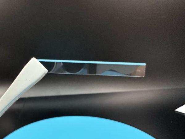 Buy cheap Al2O3 Single Crystal Sapphire Glass Razor Blade Medical Sharp And Polished 38x4.5x0.3mmt from wholesalers