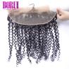 Buy cheap ALL Color Deep Curly Lace Frontal , 13*4 Brazilian Human Hair Lace Closure from wholesalers