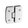 Buy cheap Bathroom glass clamp RS1813, 90# Camber 180 degree, stainless steel 304, satin or mirror from wholesalers