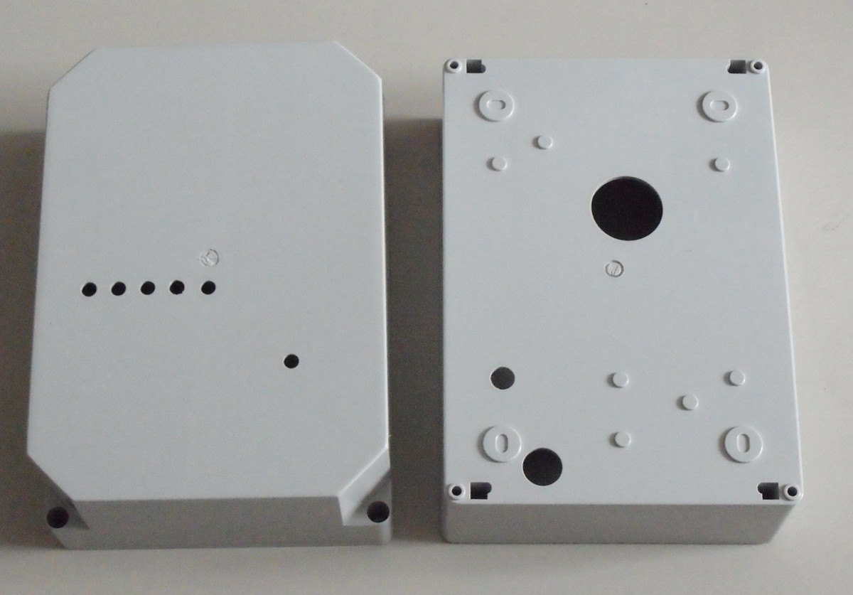 PC Plastic Enclosure Box IP65 High Impact ABS PP Gray