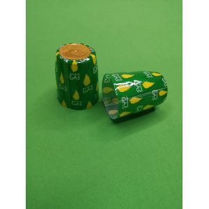 Buy cheap Vertical Tear Tab PVC Shrink Capsules Top Disc and Perforation for Easy Opening product