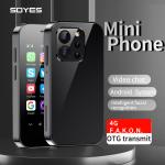 XS15 PRO EU Version 3.0'' Android 9.0 4G Small Mobile Phone Face ID Type C Dual