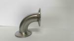 ODM 304 Stainless Steel Pipe Fittings 90 Degree Tri Clamp Elbow