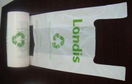 Cheap Custom HDPE/LDPE plastic t-shirt shopping bags printing
