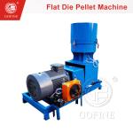 Electric Motor Flat Die Pellet Mill For Various Pellet Molds