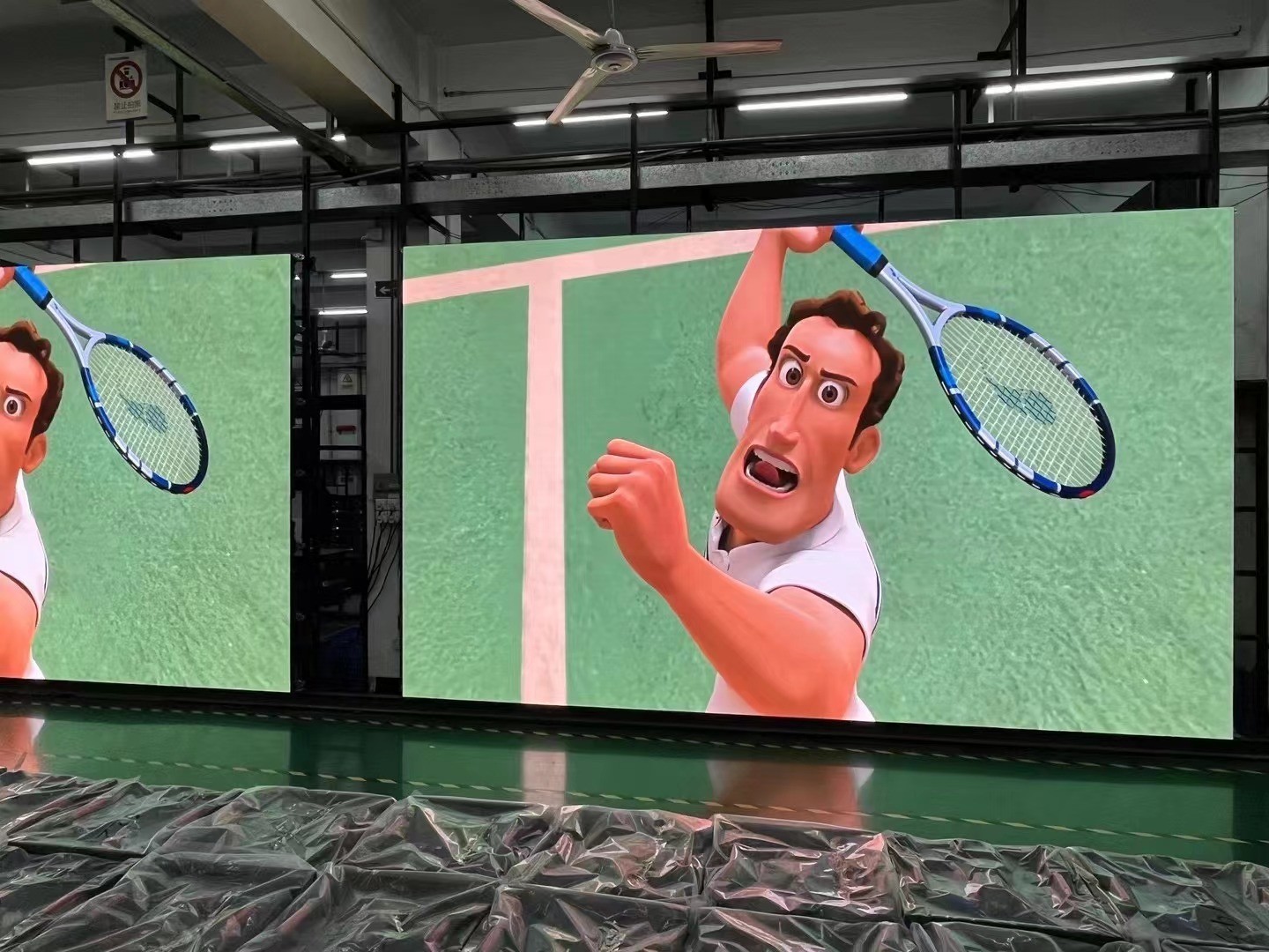 300W Die Casting Aluminum COB LED Screen with Novastar Control System