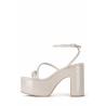 Buy cheap Glazed Leather Womens Wedge Heeled Shoes from wholesalers