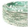 Buy cheap HM20926 SGS Greenery Theme Disposable Dinner Plates from wholesalers