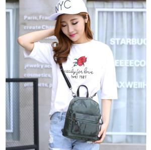 Wholesale New listing ladies' bag hit color double shoulder easy matching hundred casual mini backpack Wholesale from china suppliers