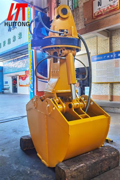 Buy cheap NM360 Clamshell Bucket 5.0CBM 360 Degree Rotating from wholesalers