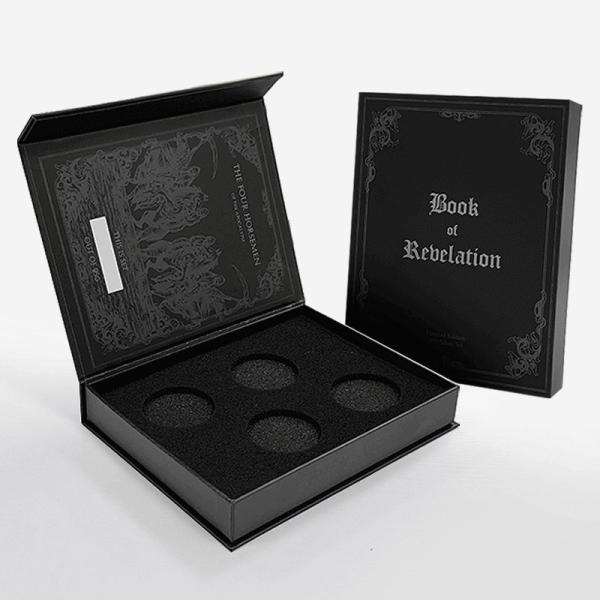 Buy cheap Craft Faux Book Shaped Magnetic Packaging Box Paper Custom Rigid Gift Boxes from wholesalers