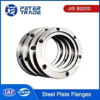 Buy cheap Stainless Steel Plate Flanges JIS B2220 30K Welding Raised Face Plate Blank product