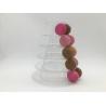 Buy cheap 6 Tier White 1mm Plastic Macaron Packaging Macaron Wedding Display from wholesalers