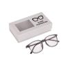 Buy cheap Customized Eyewear Packaging Box , White Hard Cardboard Sunglasses Box from wholesalers