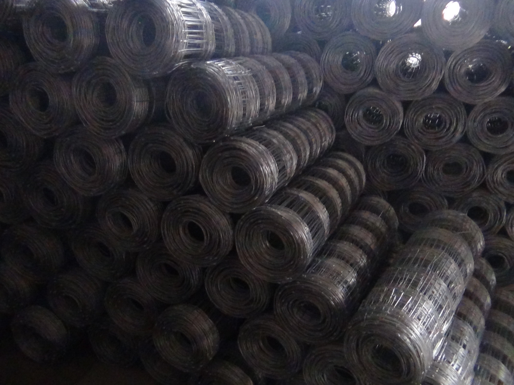 Galvanized Wire Mesh Garden 8 ft metal tube farm gates Zoo Wild Fencing Roll Hardware
