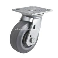 Buy cheap 7015-56 Heavy Duty 5" 300kg TPE Swivel Plate Caster with Customization Option product