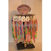 Buy cheap Accessories Retail Shop Wooden Spinner Display Rack With Printing Custom Logo product