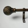 Buy cheap 24 Inch Decorative Adjustable Copper Pipe Curtain Pole from wholesalers