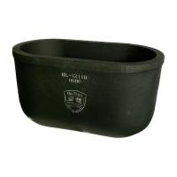 Buy cheap Industrial Metal Melting Silicon Carbide Graphite Crucible Oval Type High product