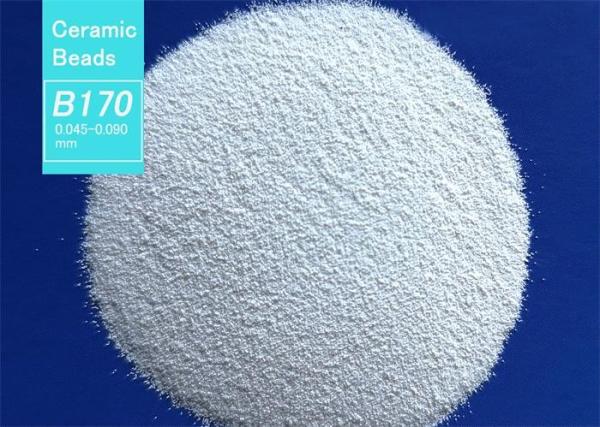 Buy cheap B170 45-90uM Ceramic Bead Abrasive Zirconia Ceramic Beads Blasting Media from wholesalers
