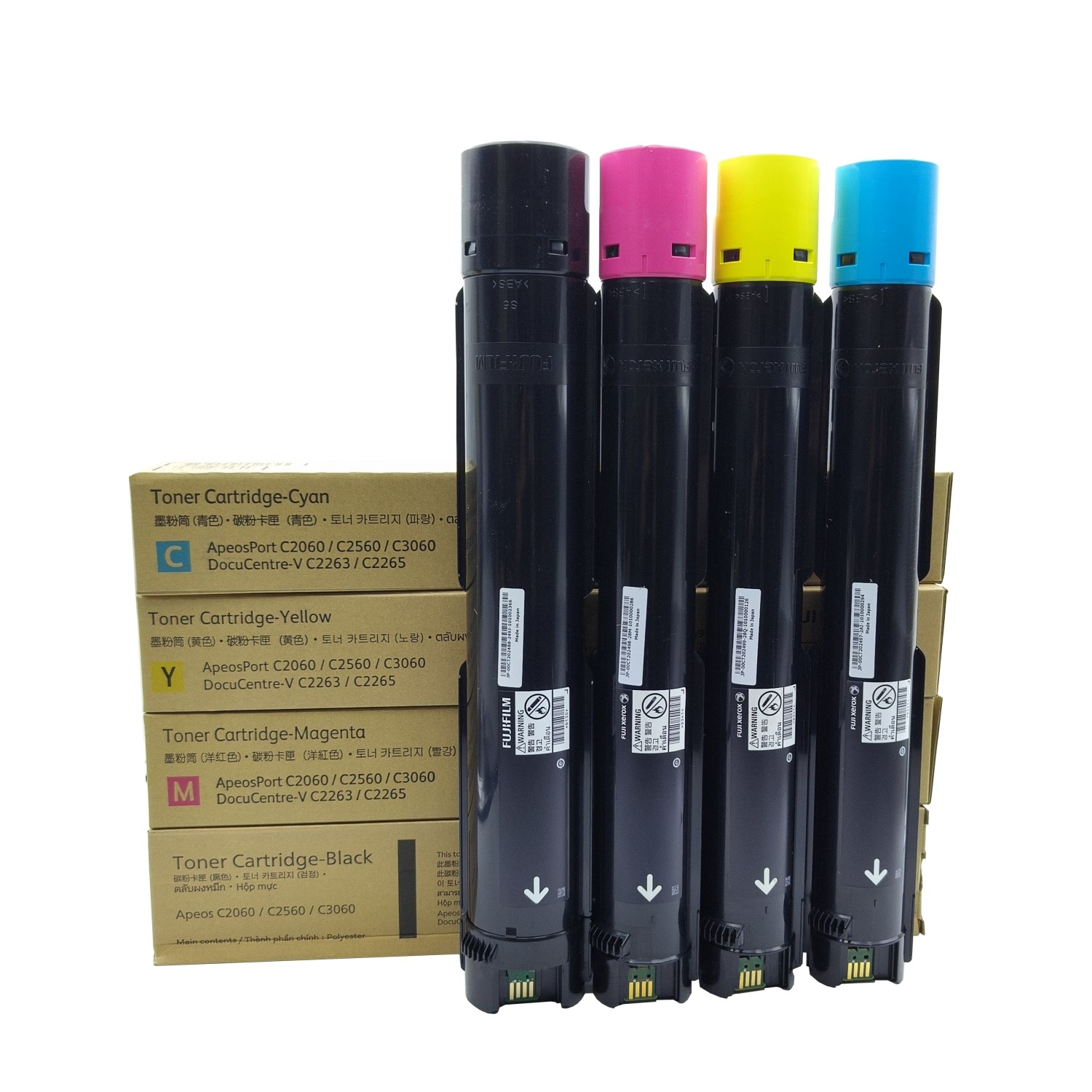 Original New Toner Cartridge For For Xerox CT202488 CT202497 CT202498 CT202499 ApeosPort C3060 C2060 C2560 DocuCentre-V C2263 C2263L C2265 106R03765