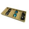 Buy cheap Fabric Wood 6 Pairs of Sunglasses Display Storage Case Small Eyeglasses Tray from wholesalers