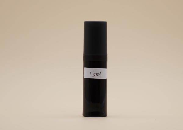 Buy cheap Cosmetic PP Plastic Airless Spray Bottle , Black 15ml Airless Pump Bottles from wholesalers