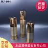 Buy cheap Special 15ml 30ml 50ml gold frosted vacuum skin care silver chambercosmetic manufacturer lotion airless pump bottle from wholesalers
