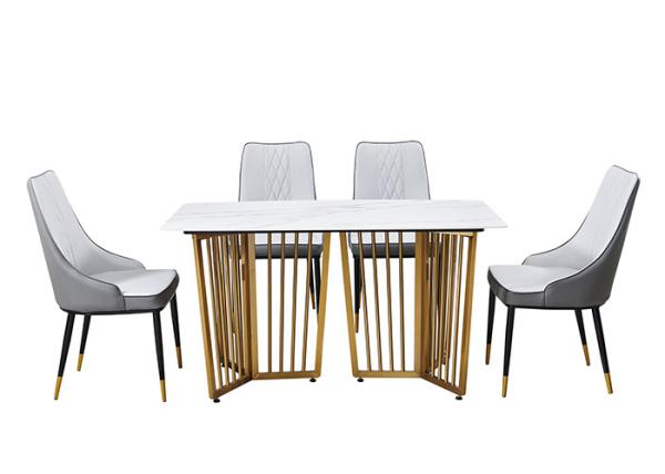 Buy cheap 130x80x60cm Slate Dining Table , Wood Slab Dining Room Table from wholesalers