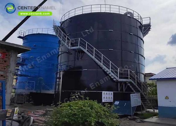 Buy cheap Bolted Steel Industrial Water Storage Tanks Customized Color from wholesalers