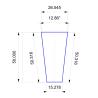 Buy cheap Custom Trapezoid Industrial Neodymium Magnets N35 N38 N42 N48 N50 N52 Grade from wholesalers