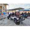 Buy cheap Classic White Six-Seater Electric Off-Road Luxury Golf Cart Lithium Battery Equipped With 14-Inch Off-Road Tires from wholesalers