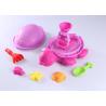 Buy cheap 10 Pcs Hard Plastic Beach Sand Set Toys W / Vehicle Animal Molds Bucket Shovel 15 " from wholesalers