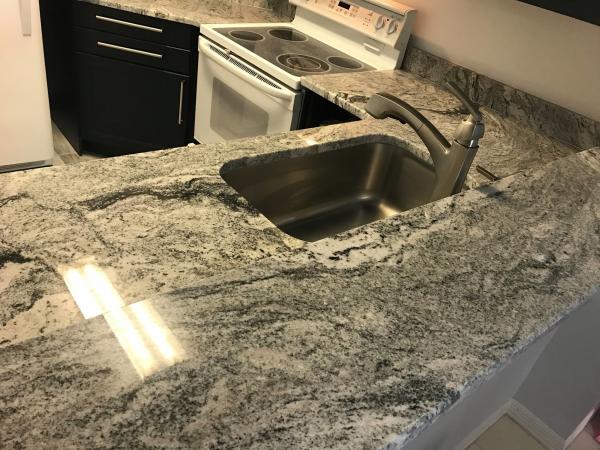 Buy cheap Decorative White Quartz Kitchen Countertops , Solid Surface Kitchen Countertops from wholesalers