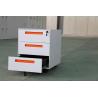 Buy cheap Modern office red movable metal file cabinet steel mobile pedestal FYD-H001,KD structure from wholesalers