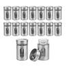 Buy cheap Adjustable Spice Storage Containers Stainless Steel Salt And Pepper Shakers from wholesalers