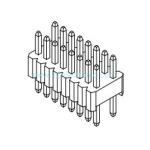 Buy cheap 1.27*2.54mm double row straight pin header from wholesalers