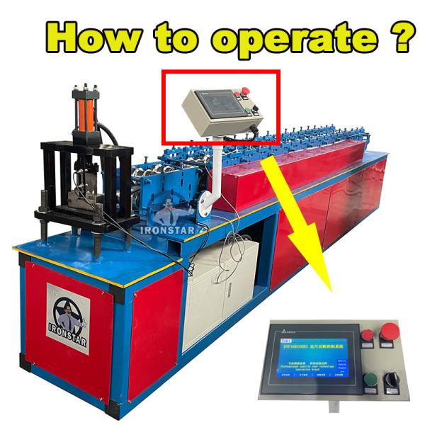 Buy cheap How to operate shutter door roll forming machine? from wholesalers