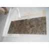 Buy cheap Dark Emperador Stained Marble Countertops Stone Vanity Tops For Home Decoration from wholesalers