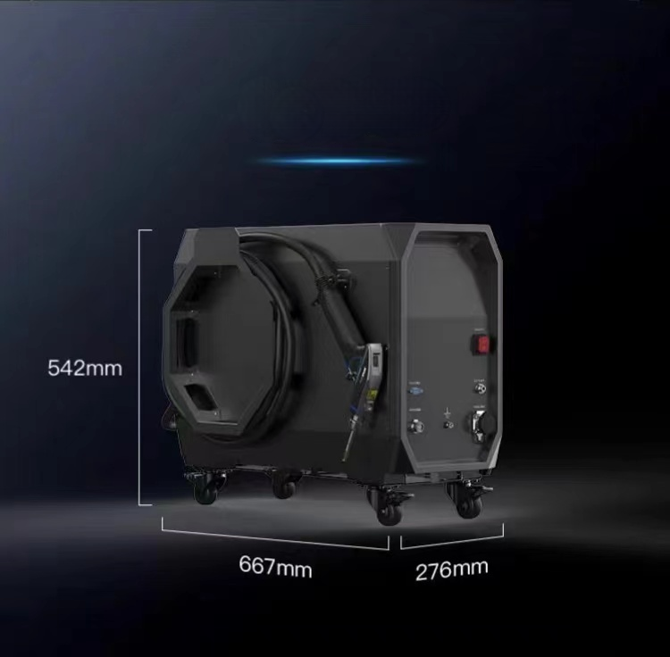1500W Hand Held Laser Welder for Garment Shops and Stainless Steel Metal Mould Repair Laser Welding Machine