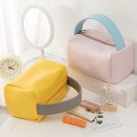 NEW PORTABLE MAKEUP BAG LARGE CAPACITY CANDY COLOR TRAVEL PORTABLE TOILETRY BAG