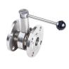 Buy cheap Sanitary Stainless Steel 304 316 Pull Rod Flange Butterfly Valve for Food Processing from wholesalers