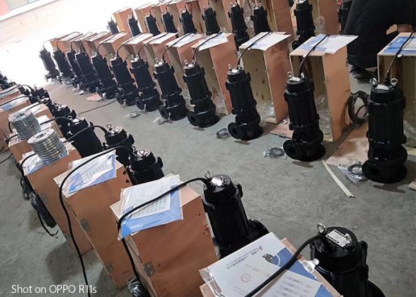 Buy cheap Rain Dirty Water Submersible Sewage Pump 7.5kw 10hp Copper Wire Motor from wholesalers