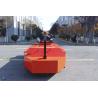 Buy cheap 20000 KGS Electric Towing Tractor Mechanical Steering Walk Style Four Wheel Solid Tire Load-bearing Structure from wholesalers
