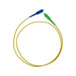 Buy cheap SX SM 0.9mm Fiber Optic Patch Cord , Telecom Grade SC / APC to SC / UPC LSZH from wholesalers