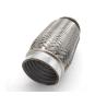 Buy cheap 2.5x4 Inch Plain Stainless Steel Exhaust Flex Pipe from wholesalers