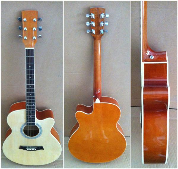 Buy cheap 40inch standard size Top Acoustic guitar Kauripine wood guitar wholesale Fine handcraft&excellent sound- TP-AG20 from wholesalers